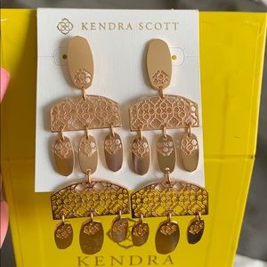 Brand new Kendra Scott earrings - Rose Gold